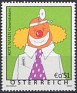 Austria 2002 Comic Clown 0,51 â‚¬ Multicolor Scott 1900. Austria 1900. Uploaded by susofe